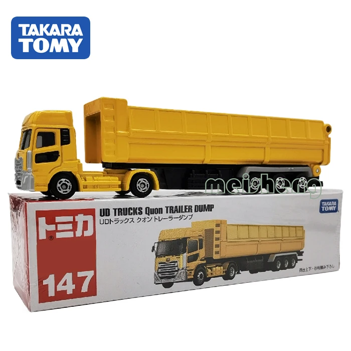 单品-147号TOMY多美卡合金仿真车模型147号UDTRUCKS运输车ZBK