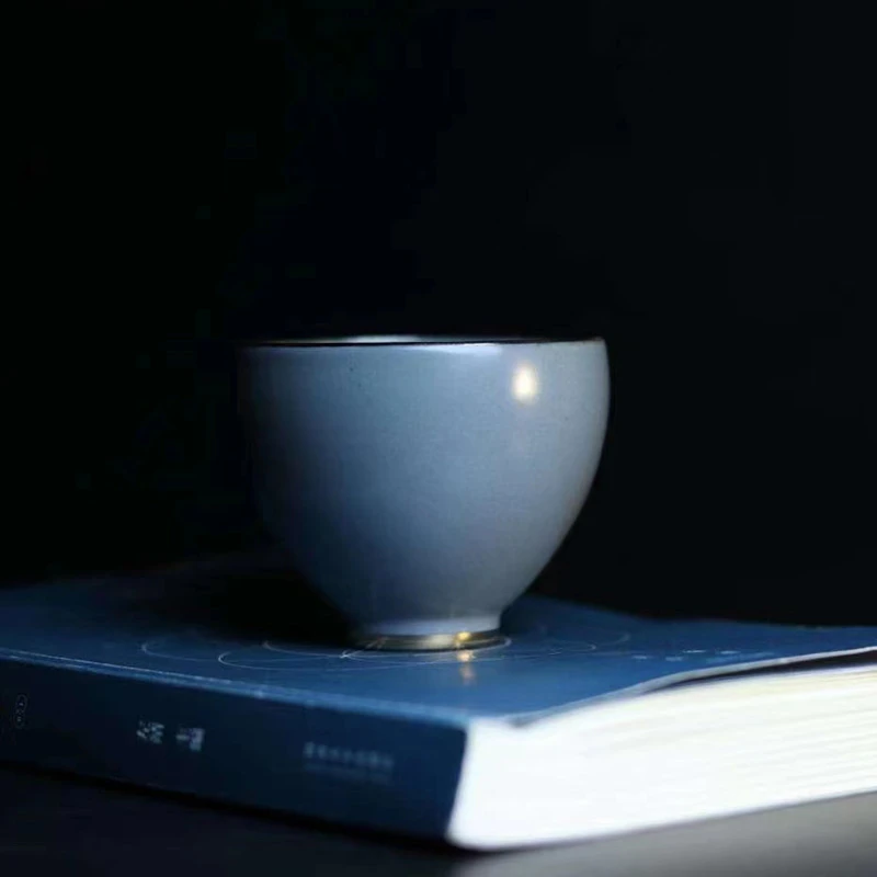 惊【新品】半介堂   凝芳杯 手工制作陶瓷品茗茶具茶杯 8299