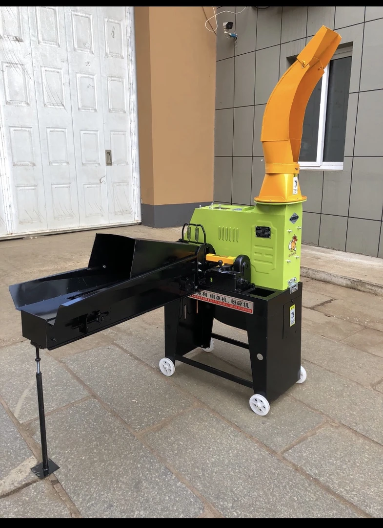 劲牛旋风1.2型双刀盘链条款4刀铡草机