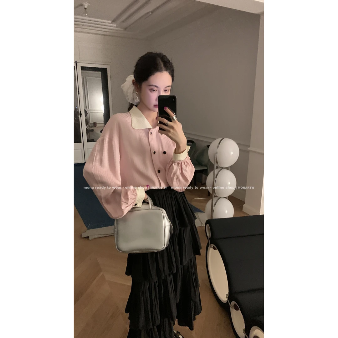 【MONA折扣款 】MONA大小姐衬衫 冰凉亲肤 OC132569上衣