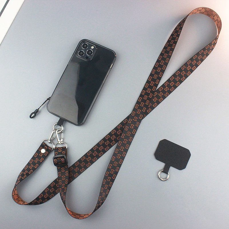 韩国固定卡片手机挂绳斜挎可背带加长绳子高级女款手机链防丢挂脖