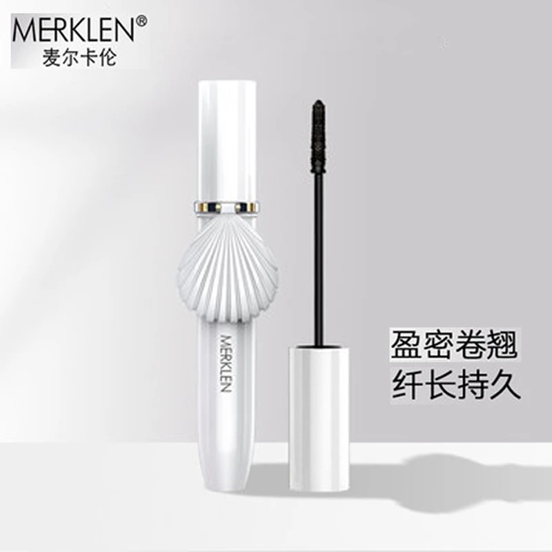 MERKLEN/麦尔卡伦【防水.不晕染.睫毛膏】纤长翘卷自带贝壳化妆镜