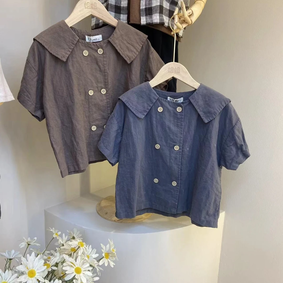 ttx2226 韩系短袖衬衫