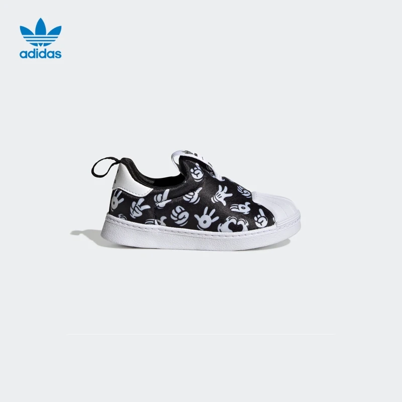 adidas阿迪达斯儿童鞋迪士尼联名男婴童板鞋SUPERSTAR 360 GX1873