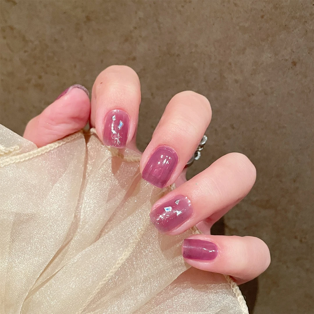 【免照灯】【桑果】朵媛儿美甲贴持久防水超服帖穿戴甲流行指甲贴学生