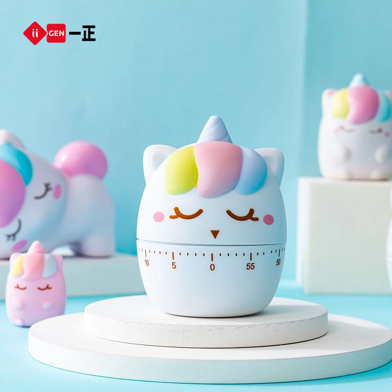 一正可爱小动物款计时器  独角兽