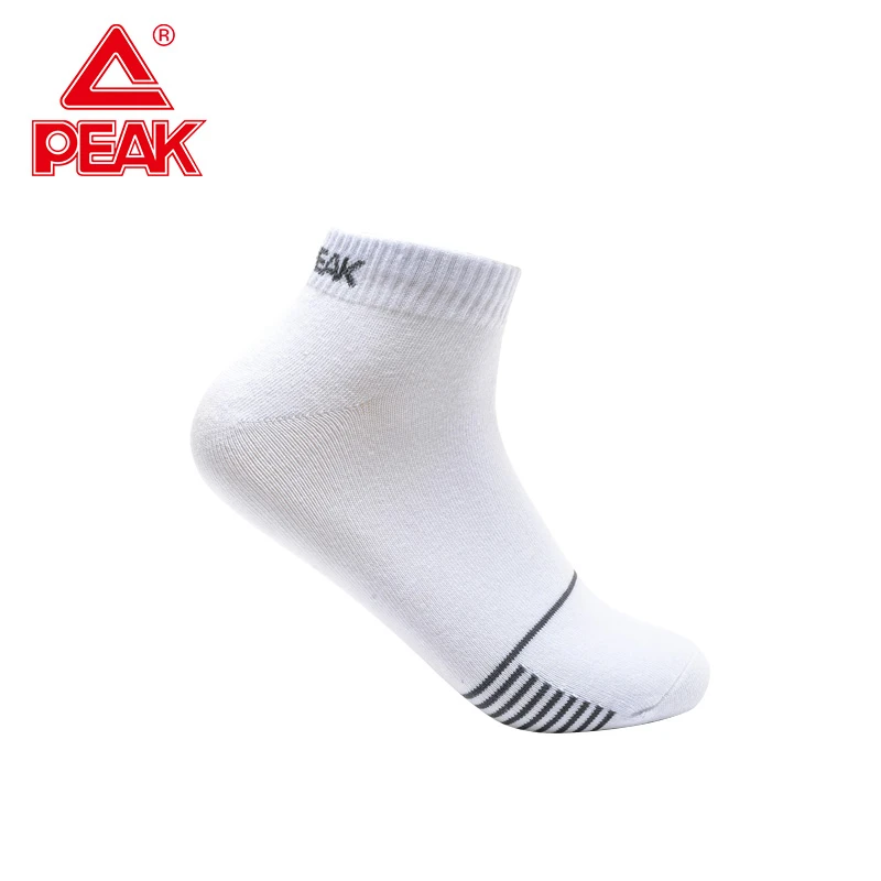 Peak/匹克舒适休闲透气专业跑步运动袜子颜色随机防臭短筒袜舒适