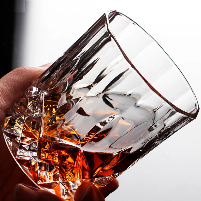 创意加厚水晶玻璃杯酒吧啤酒杯威士忌杯洋酒杯饮料杯水杯牛奶杯