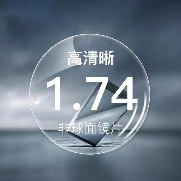 1.56,1.61,1.67,1.74专业定制高度数非球面超薄近视镜片变色镜片i
