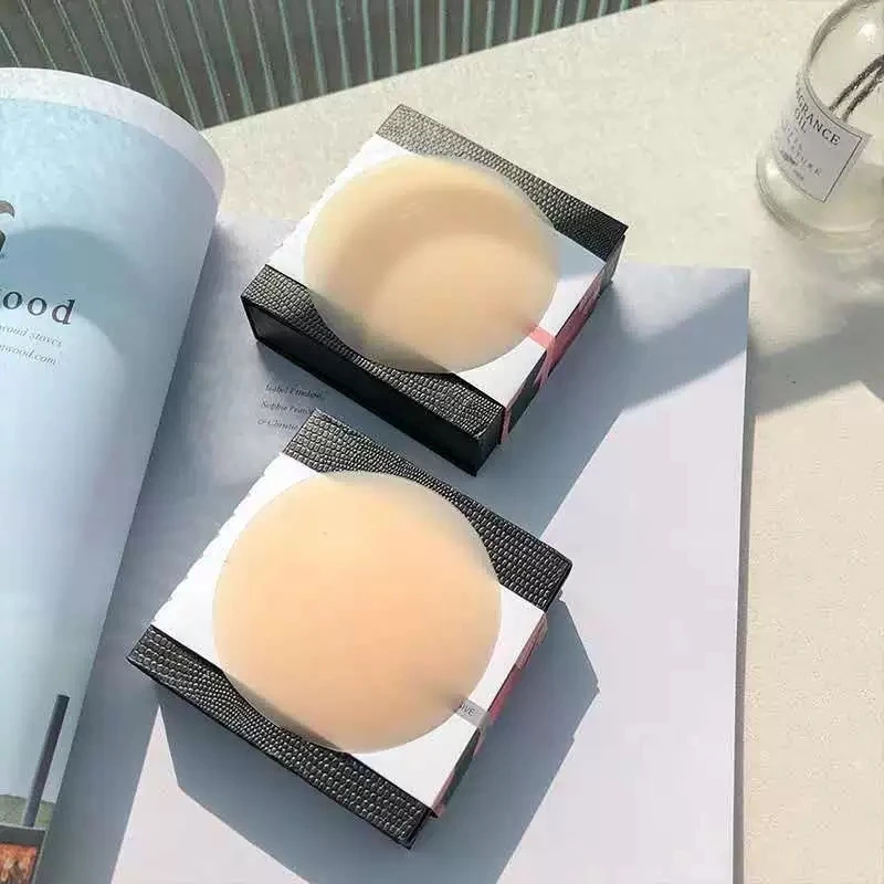 木子黑科技无痕防凸超薄硅胶隐形乳贴胸贴防水有胶Bristols内衣女