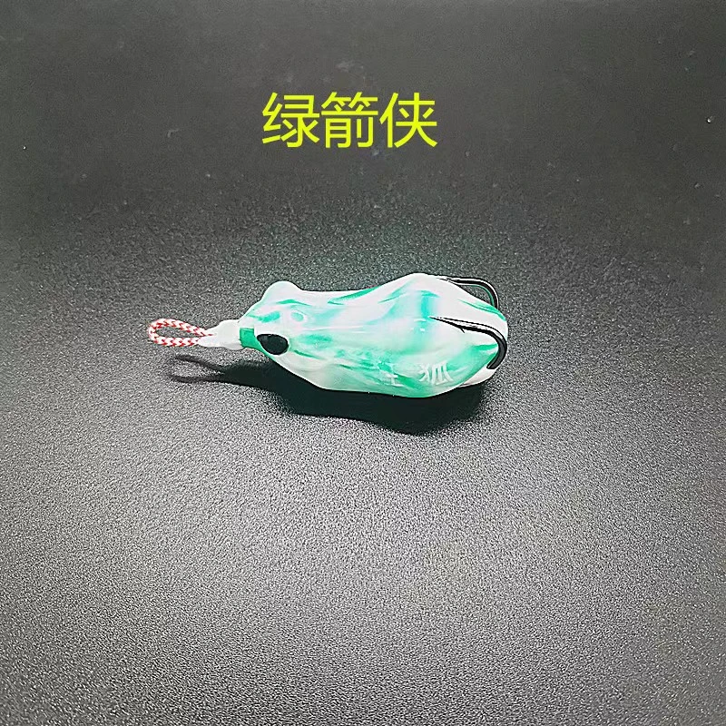 雷蛙狂狐小毒蟾雷蛙10.5克远投重草双钩钓黑鱼专钓雷强路亚假饵