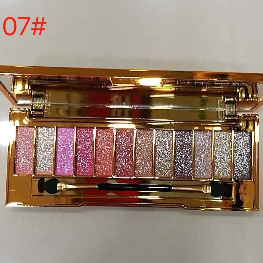 维妮小熊十二色星幻钻石眼影