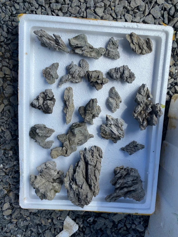 英德石英石 可做鱼缸石盆景石微景石随机发8到10个