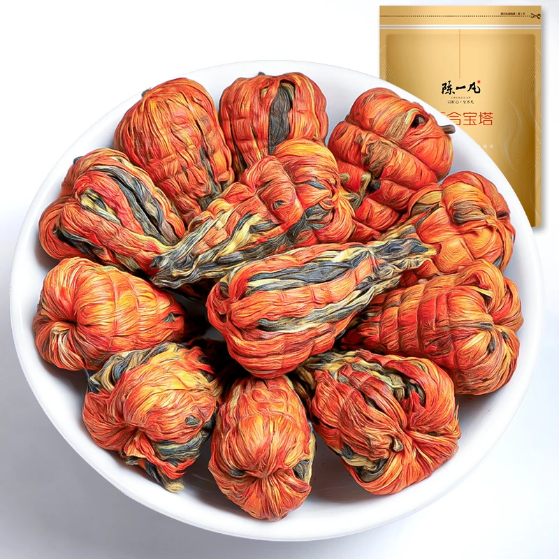 陈一凡百合滇红宝塔250g  云南凤庆原产蜜香花香金丝滇红红茶