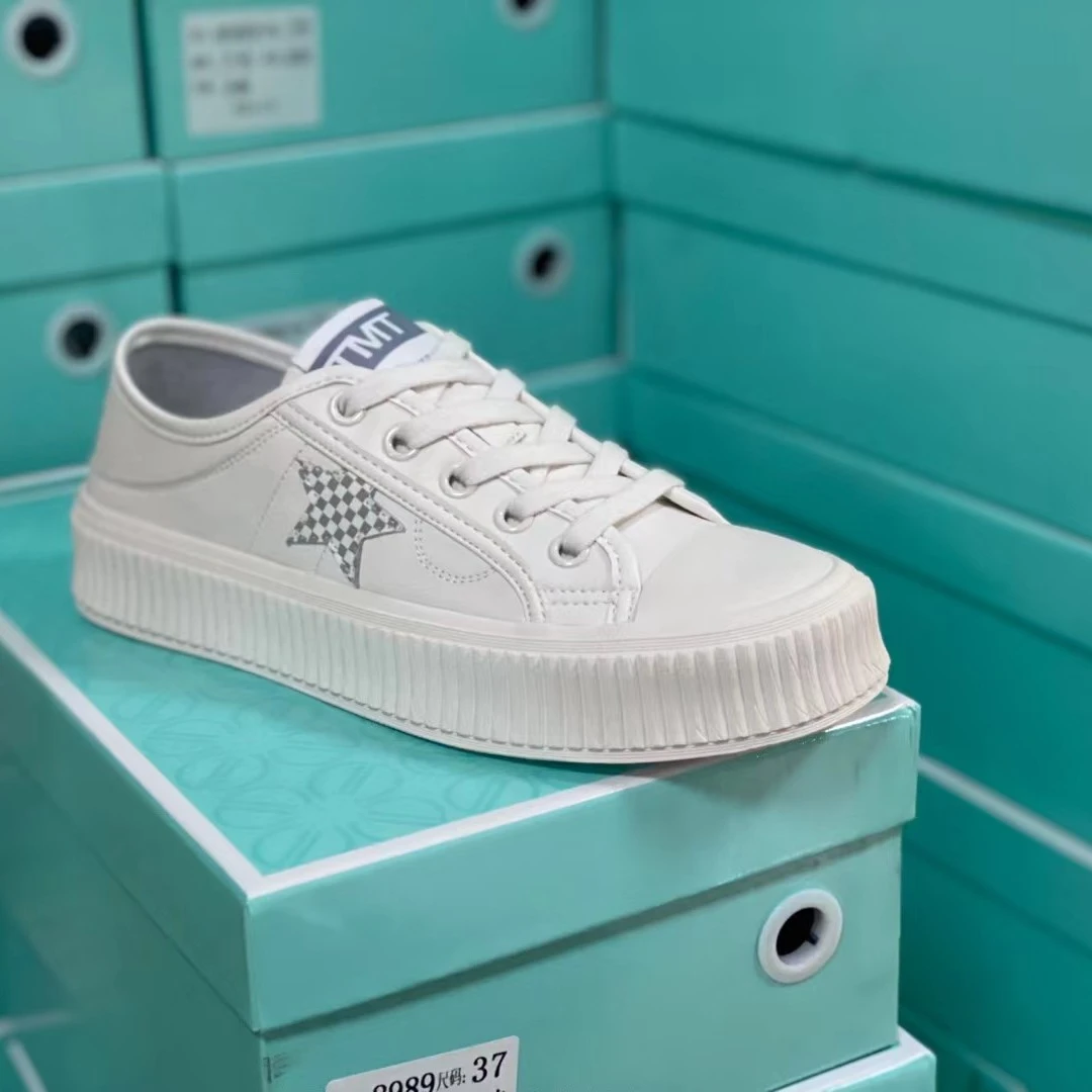 a【600-699】女鞋厚底板鞋运动时尚百搭冬季真皮夏季低帮韩版a