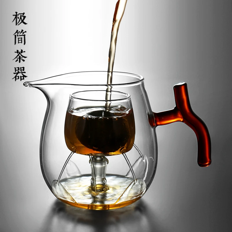 小青柑玻璃泡茶器专用泡茶壶耐高温电陶炉煮茶功夫茶具带过滤公杯