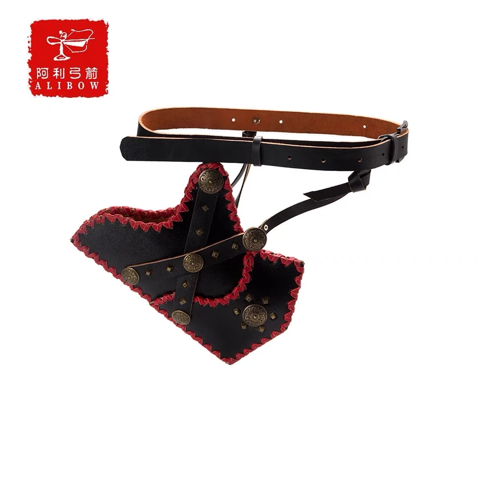 阿利弓箭 Alibow 清式箭囊(骑射囊) 复原手工制作纯牛皮真皮传统