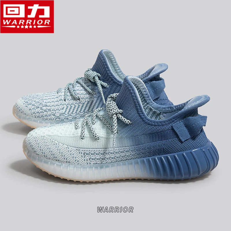 Warrior/回力男鞋2023春季新款网面透气鞋子休闲百搭情侣网鞋0123