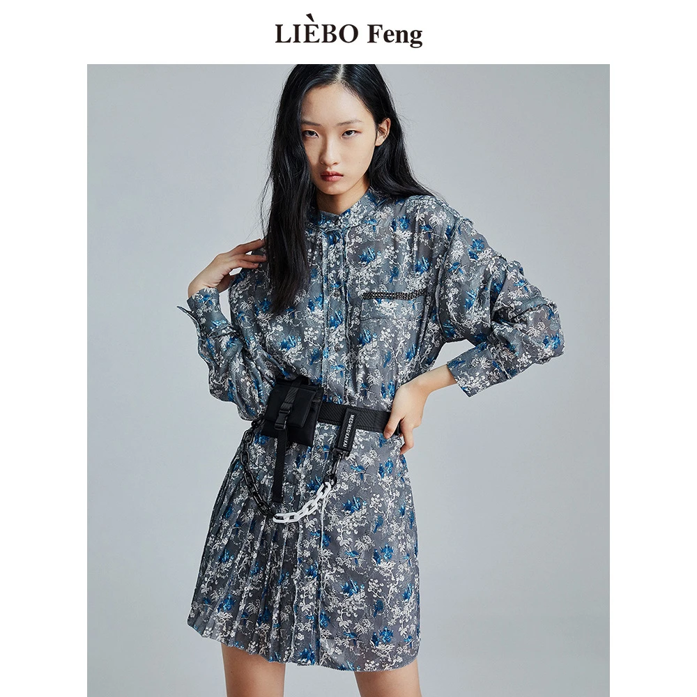 【裂帛】LIEBOFeng国潮甜酷连衣裙7321123002女装