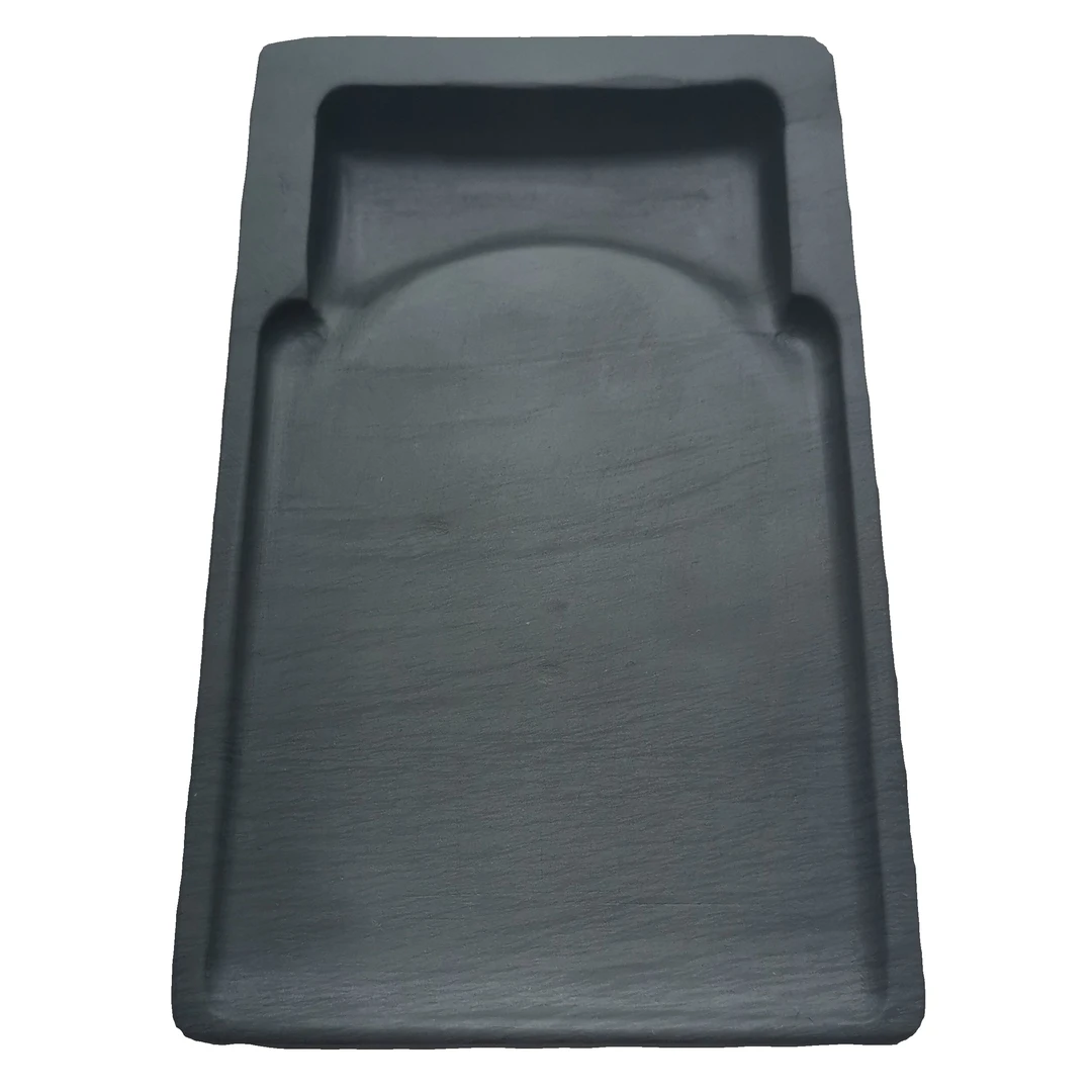 歙砚玉山罗纹长方素砚（经济实惠）江西婺源歙砚原产地之乡