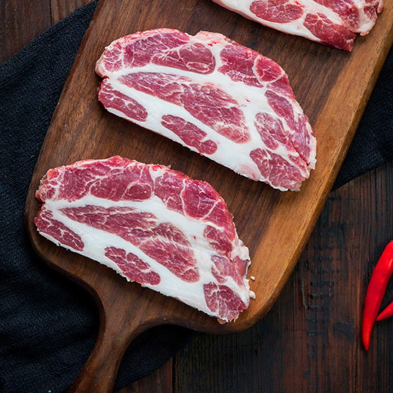 沂蒙山土杂猪 梅花肉5斤 去皮猪肉烧烤国产鲜嫩