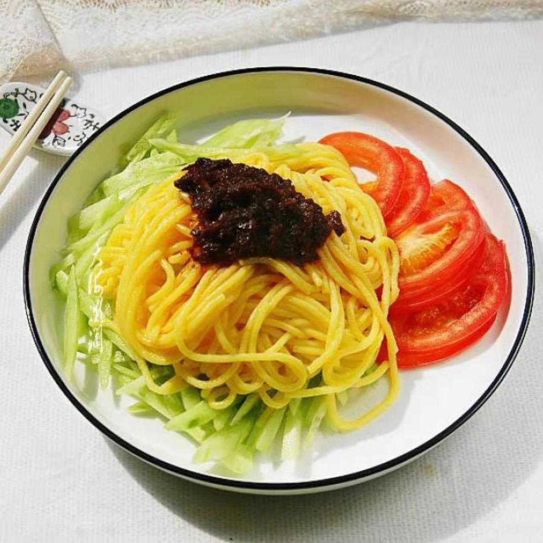 玉米面条(黄面条)400克 5袋包邮延边劲道传统粗粮细作
