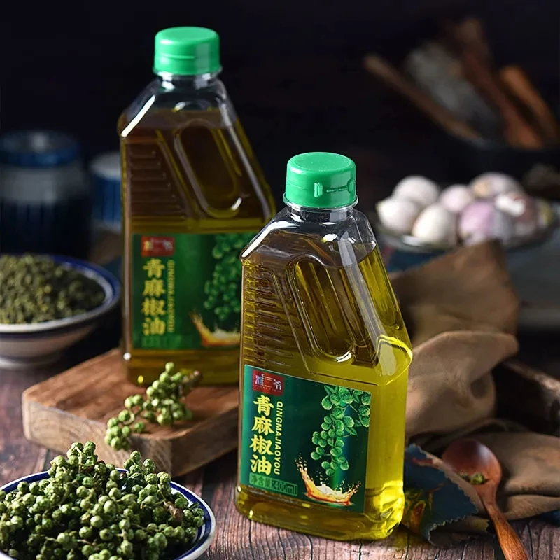 【家常菜推荐】四川麻椒油特麻青花椒麻椒藤椒油400ml/瓶花椒油