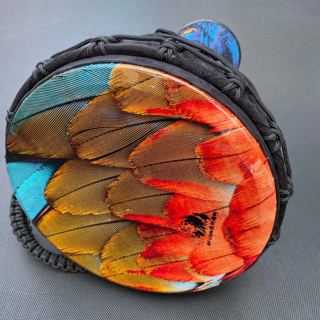 本拓小12寸ABS鼓身碳纤维复合材质轻质款布艺成人初学入门非洲鼓