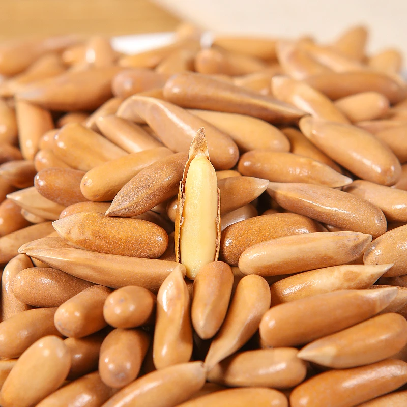 枫桥老何2025年新货1600大颗粒巴西松子手剥松子100克营养坚果原