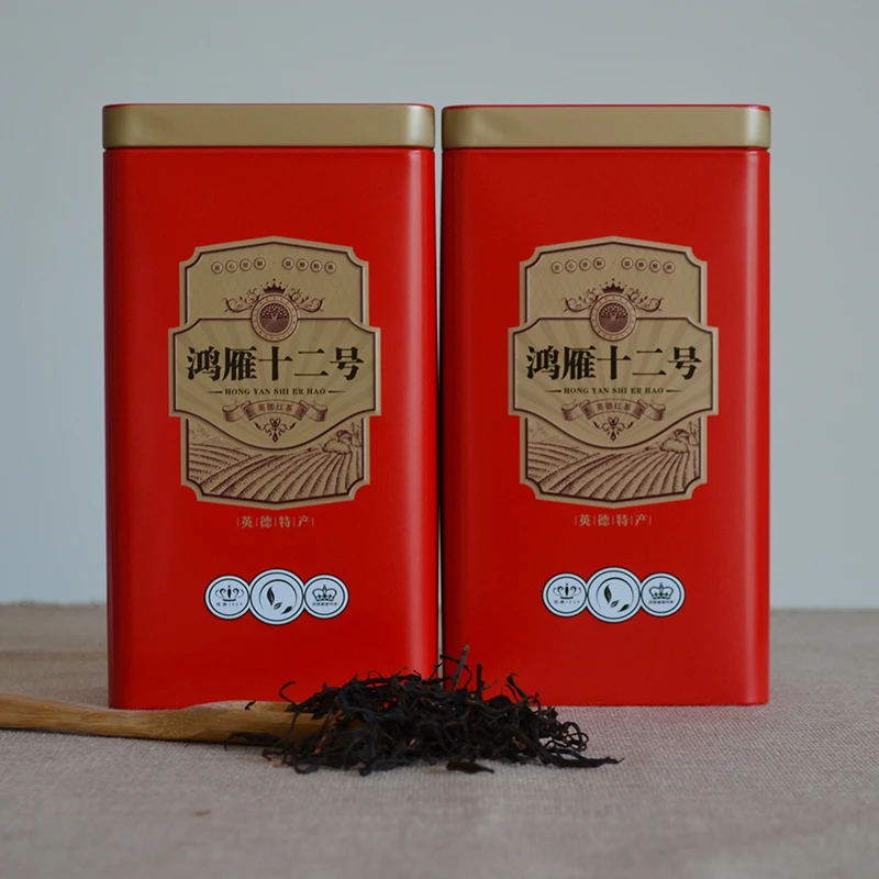 英德红茶鸿雁12号兰花香高香红茶300g种植好茶冲茶产品制茶冲泡