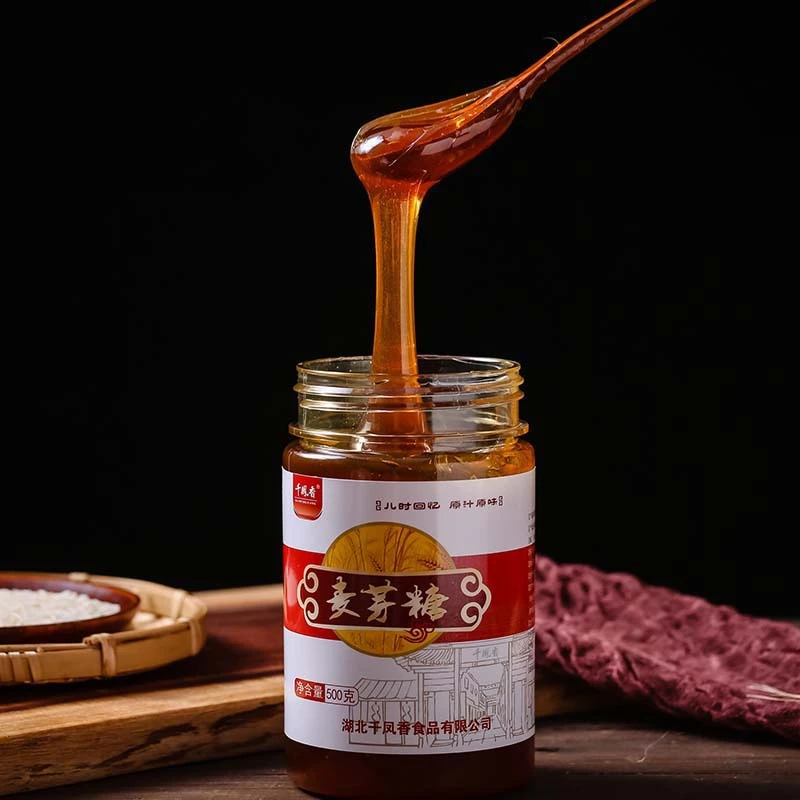 麦芽糖500g太妃糖牛轧糖家用麦牙糖棒棒糖老式糖浆