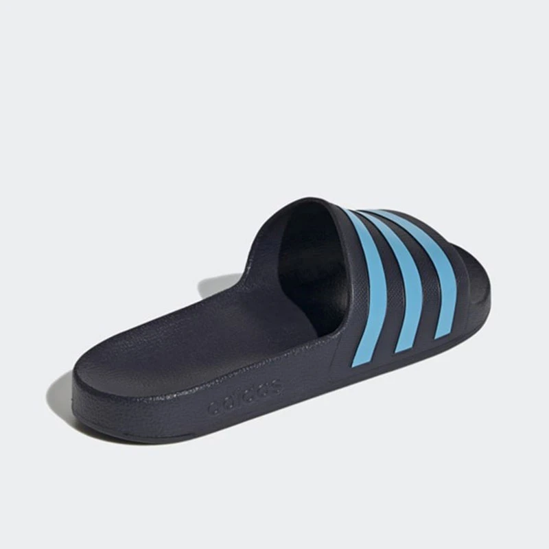 Adidas/阿迪达斯男女同款夏季游泳淋浴运动凉鞋拖鞋蓝黑色 EG1757