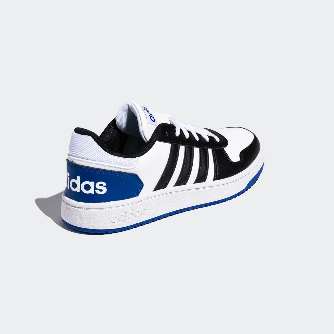 Adidas/阿迪达斯正品NEO男春季款皮面低帮休闲板鞋 FW5994