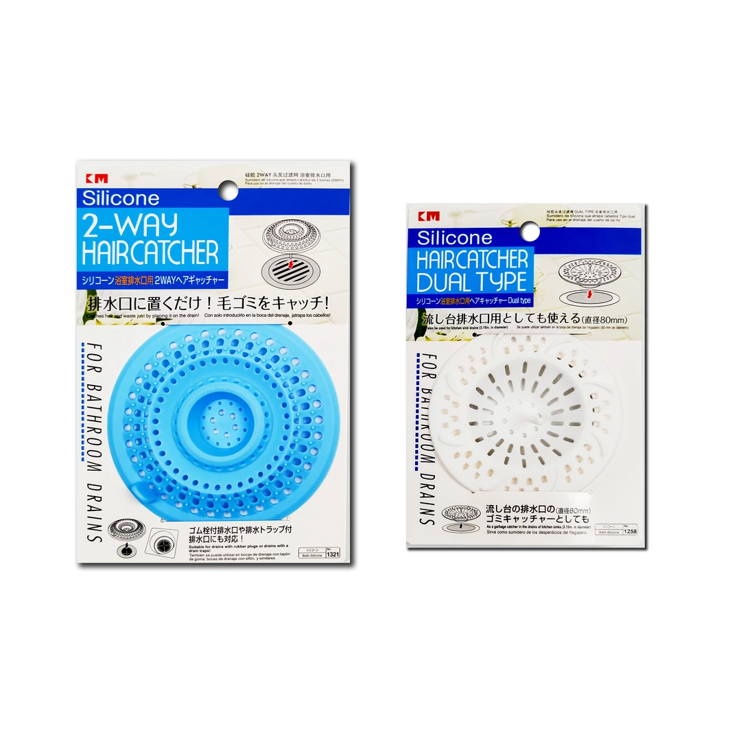 日本浴室头发过滤网浴缸排水口毛发过滤器厕所下水道地漏盖防堵塞