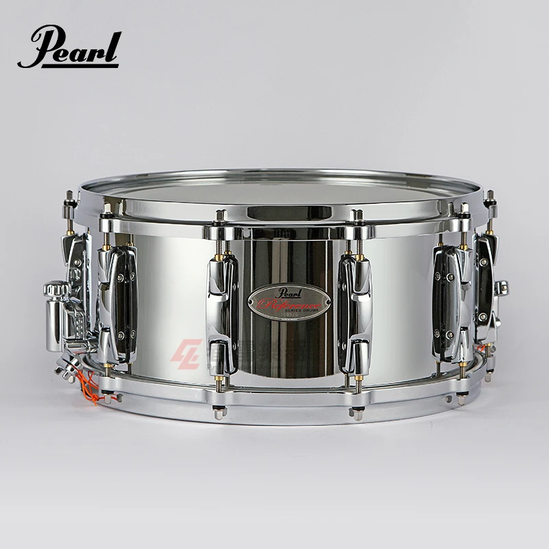 Pearl珍珠Reference Metal参考系列14x6.5/14x5英寸浇铸钢腔军鼓