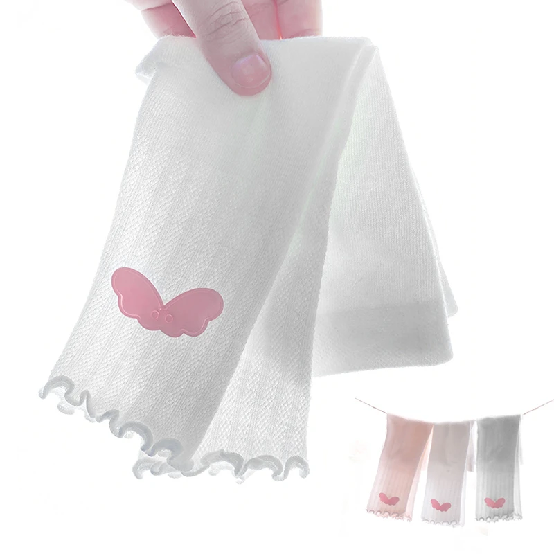 宝宝打底裤七分裤儿童夏季薄款网眼婴儿大pp透气女童防蚊儿童五分