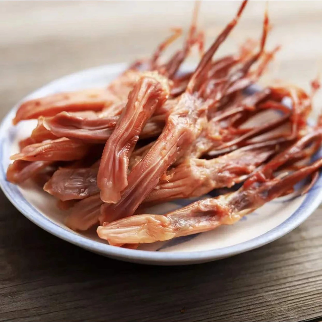 鸭舌生鲜冷冻新鲜鸭舌头1斤500g去舌苔生鸭肉鸭货烧烤商用卤味