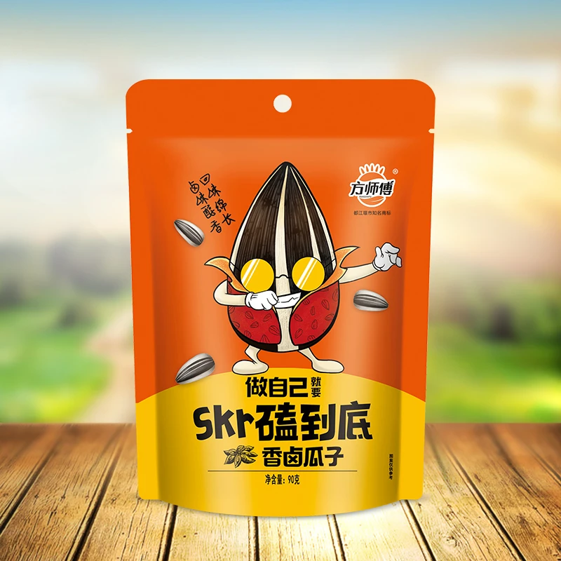 方芳食品"方师傅"90g精品特大香卤五香味煮瓜子