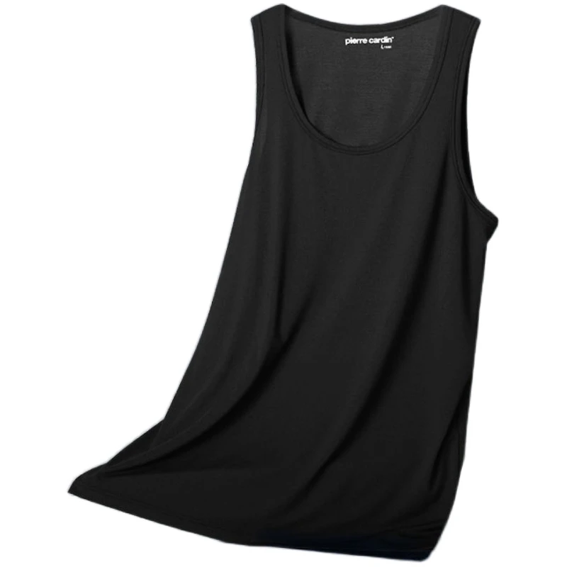 夏季男士莫代尔弹力运动健身薄款透气打底背心P539997