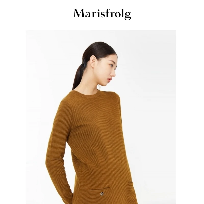 【众星精选】Marisfrolg玛丝菲尔连衣裙休闲女士秋冬