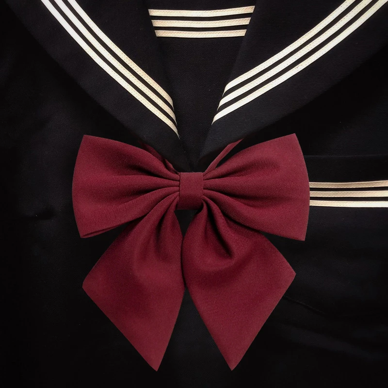 jk羽根领结女学院风日系学生校服衬衫配饰蝴蝶结水手服红色领结潮