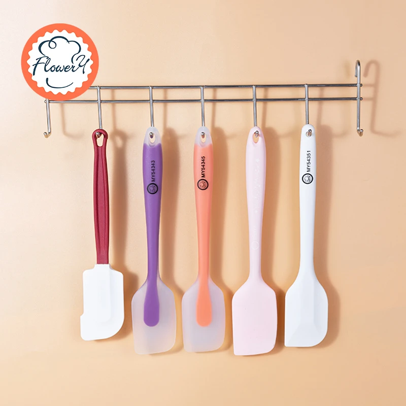 风和日丽硅胶刮刀烘焙耐高温一体式烘焙工具软铲子蛋糕奶油软刮刀