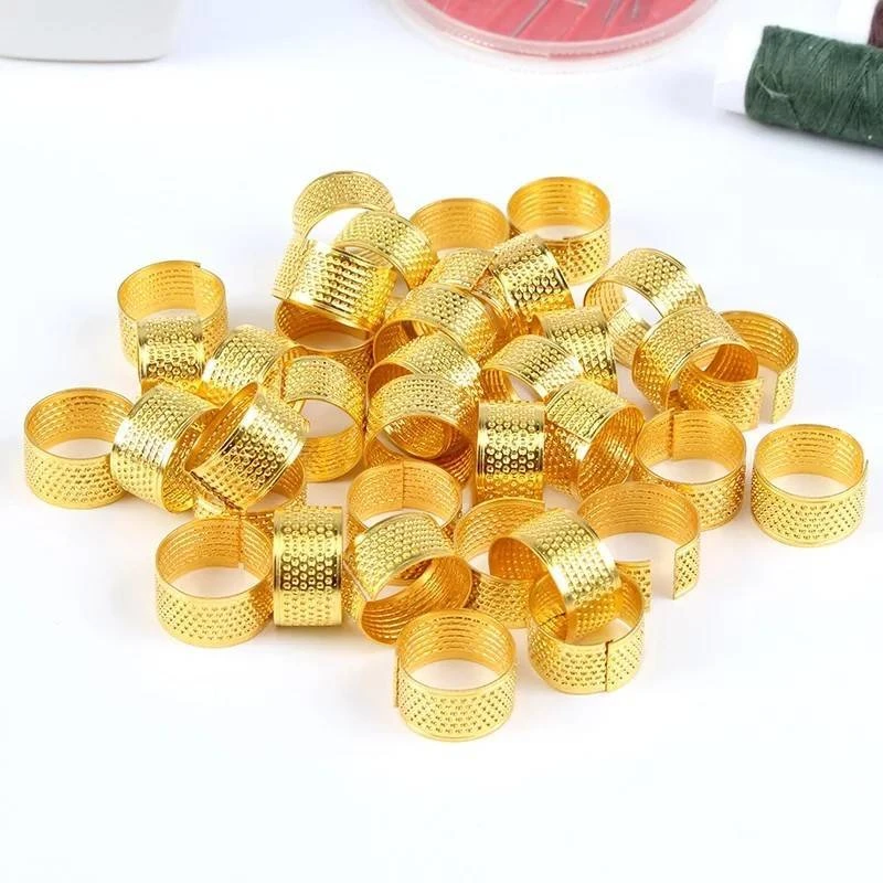 结婚婚庆新娘嫁妆用品金顶针婚庆用品 新人吉祥物 顶指环