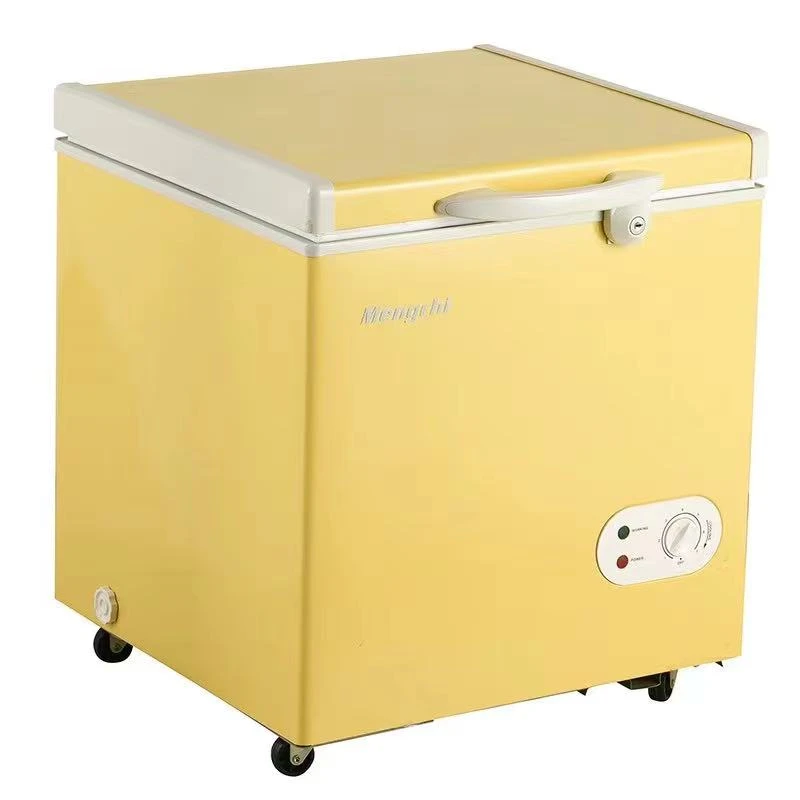 处理厂家直销船用DC12V/24V直流冰柜80L-45W加厚接太阳能电瓶