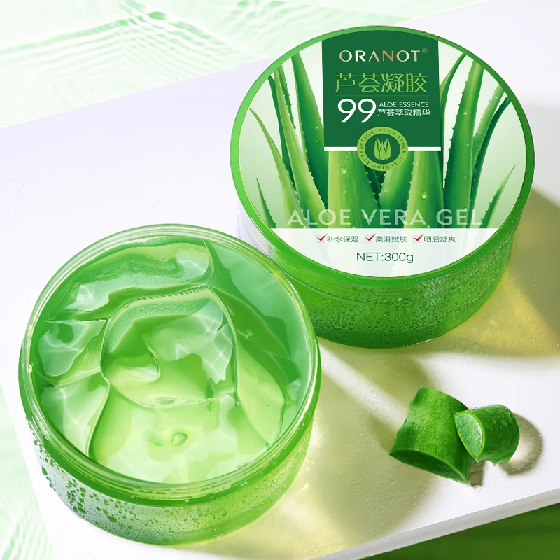 ORANOT/奥兰诺99芦荟凝胶300ml补水保湿 到手2盒清香