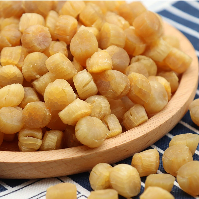 大连元贝干天然干贝淡干扇贝味道鲜香煲汤煲粥干货1号元贝500g