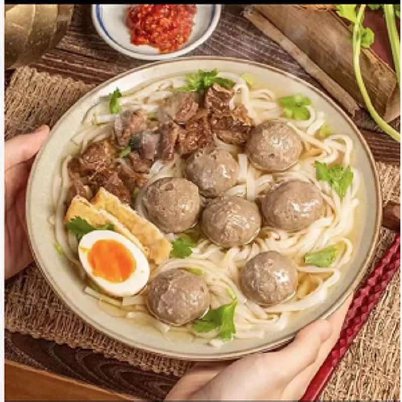 潮联顺正宗潮汕牛肉丸250g*8袋 煮汤爆汁速冻火锅必备