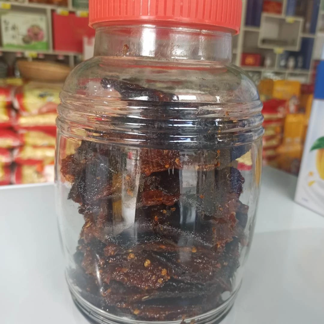 玻璃罐3斤装马荃茄子干辣椒果里落蔬干纯手工鲜辣椒糯米花粉零食