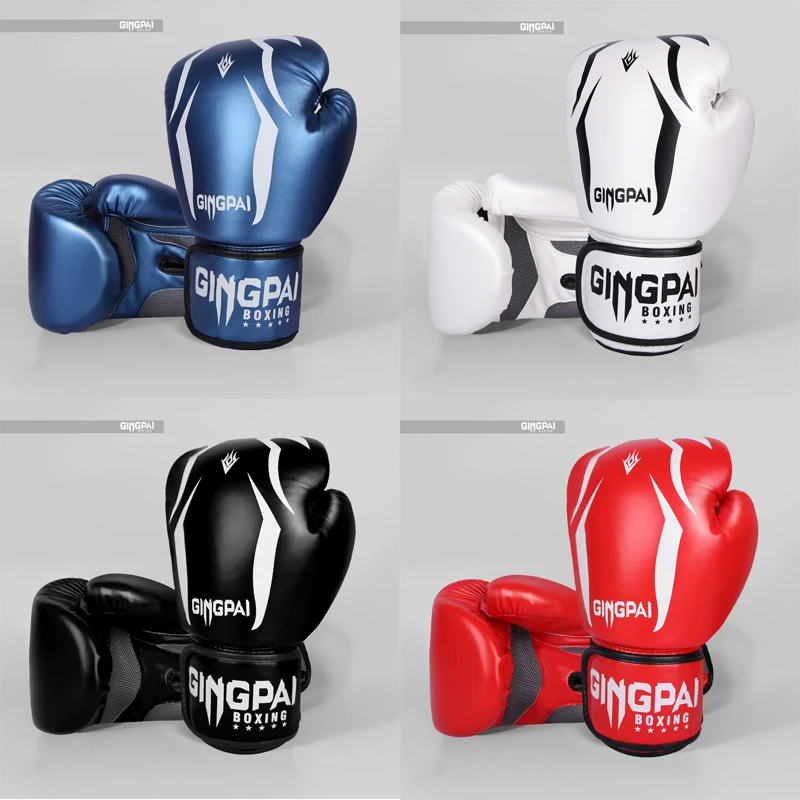 拳套专业拳击手套格斗泰拳儿童散打沙袋手套训练比赛搏击男孩透气