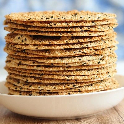 黑芝麻香酥烧饼老人孕妇儿童放心吃代餐轻食休闲零食成人茶点现做